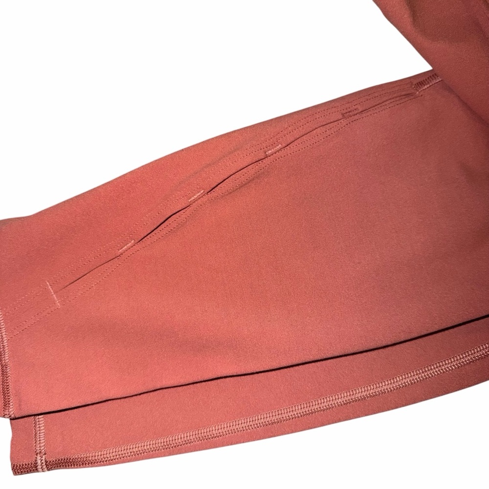 RARE lululemon HR Tight 25” Brier Rose light salmon keyhole ankle ventilation 6 - Picture 4 of 9